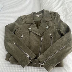 Chelsea and Violet suede jacket